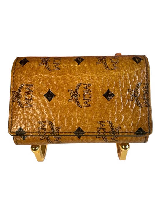 MCM Accessories - MCM Brown Visetos Monogram Key/Card Holder